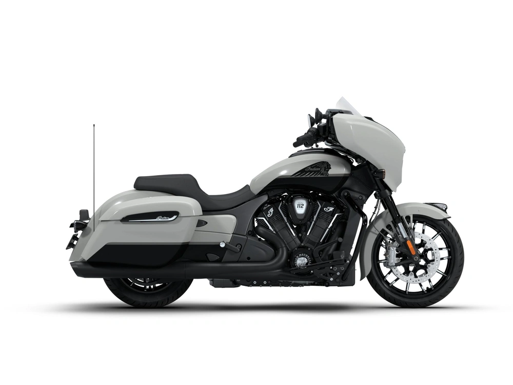 2026 Indian Motorcycle Chieftain PowerPlus Dark Horse Chieftain PowerPlus Dark Horse with 112 Chalk with Black Metallic alt