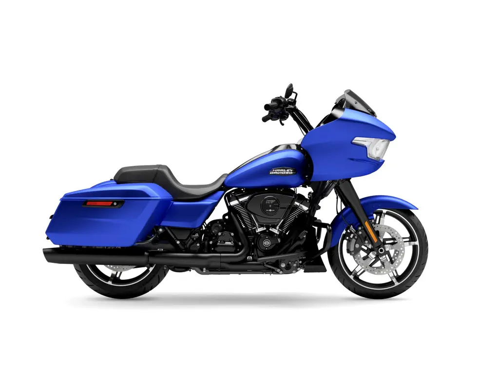 2026 Harley-Davidson Road Glide® Aurora Blue Denim (Black Trim)