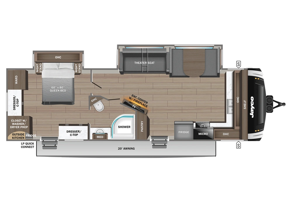 2026 Jayco Jay Feather Jay Feather 26FK alt