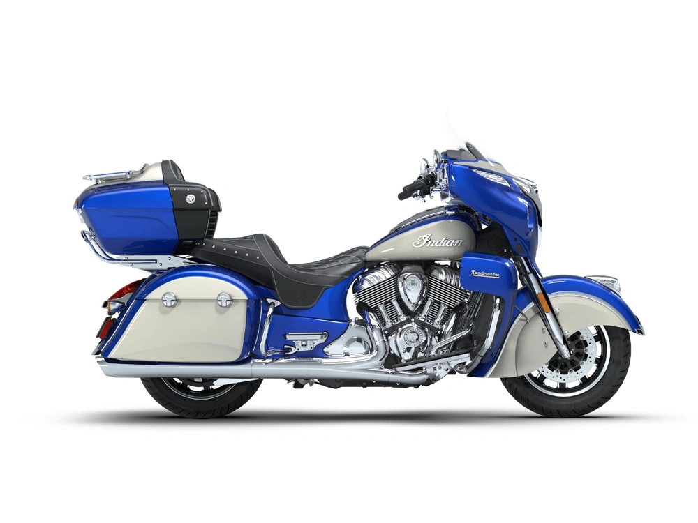 Indian Motorcycle Roadmaster Roadmaster Deep Blue Metallic / Silver Quartz Metallic 2026 alt