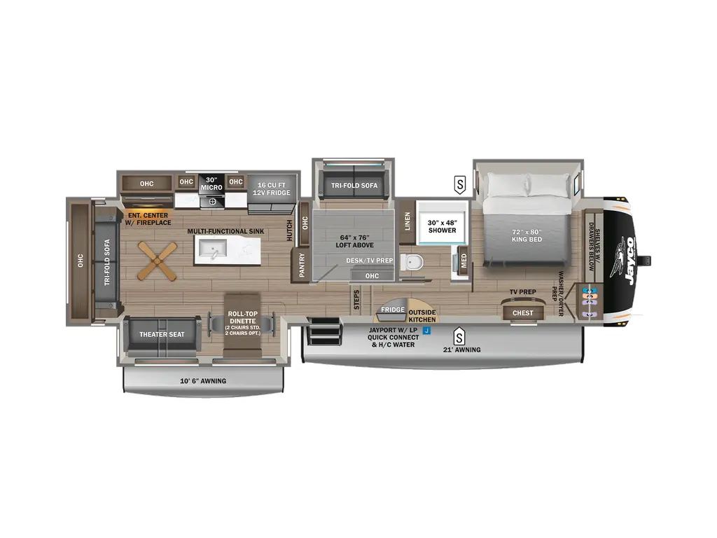 Jayco Eagle Fifth Wheels 355MBQS 2026