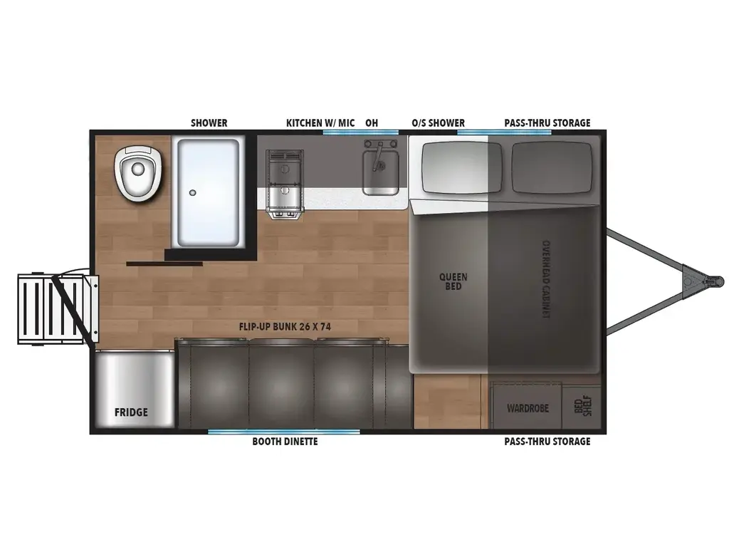 2026 Coachmen Shasta I-5 Edition & Compact 16BH