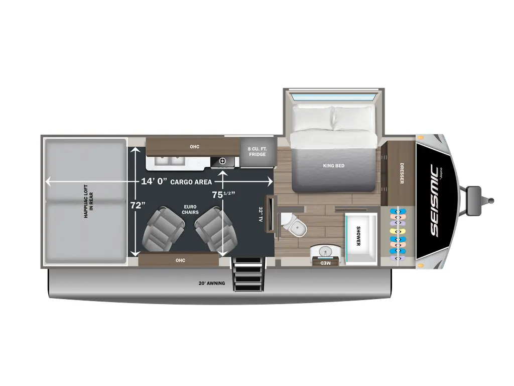 Jayco Seismic Travel Trailer 214 2026