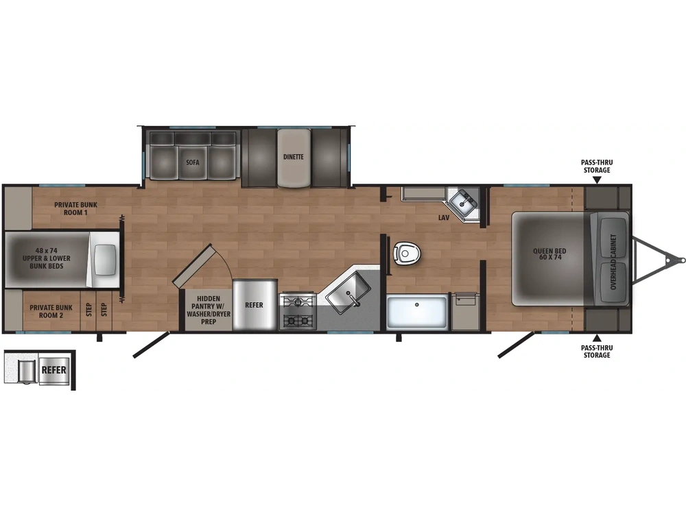 2026 Coachmen Shasta I-5 Edition & Compact Shasta I-5 Edition & Compact 533BH alt