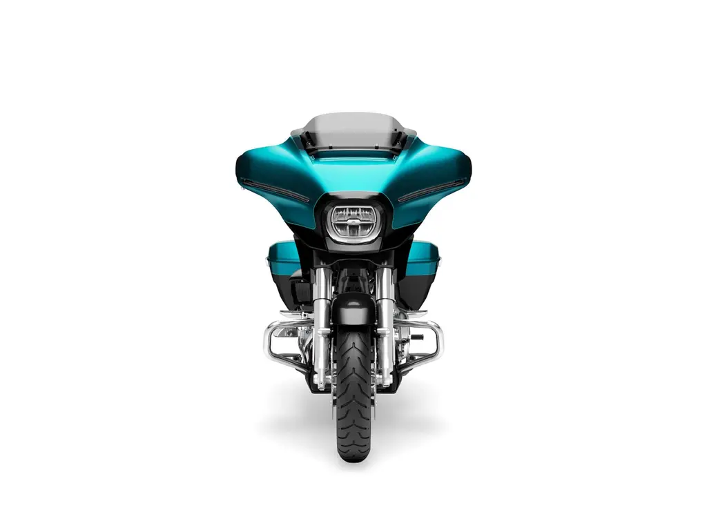 2026 Harley-Davidson Street Glide® Two-Up Teal Thunder/Vivid Black (Chrome Trim)
