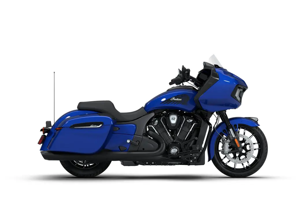Indian Motorcycle Indian Challenger Dark Horse with 112 and PowerBand Audio Package Deep Blue Metallic 2026