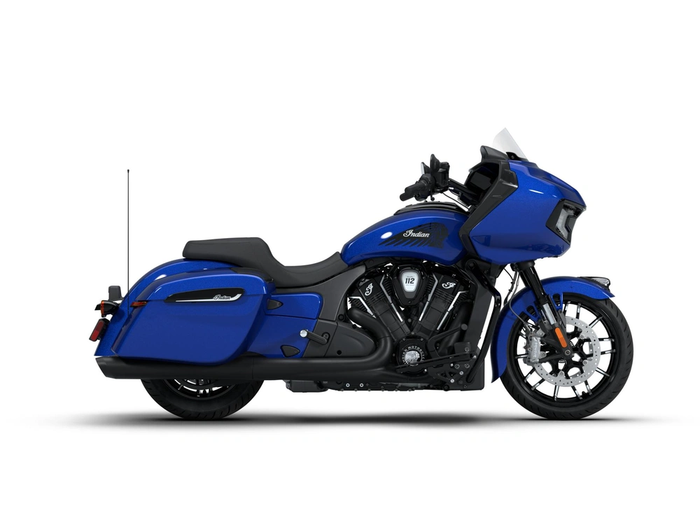 2026 Indian Motorcycle Indian Challenger Dark Horse Indian Challenger Dark Horse with 112 and PowerBand Audio Package Deep Blue Metallic alt