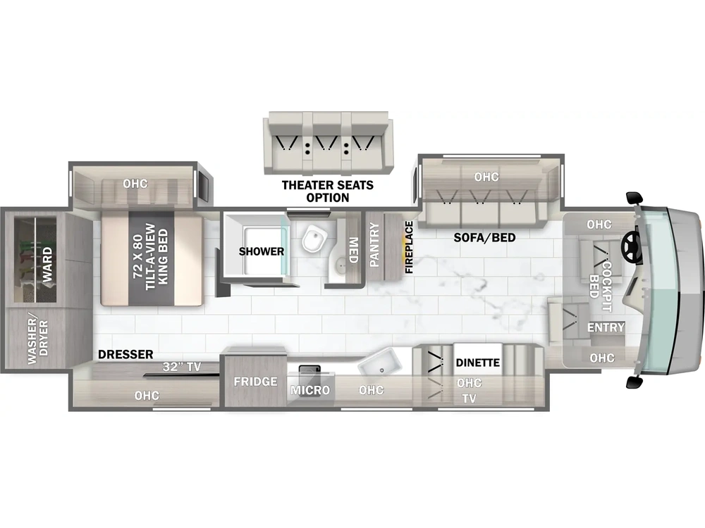 2026 Forest River Berkshire Berkshire 34B alt