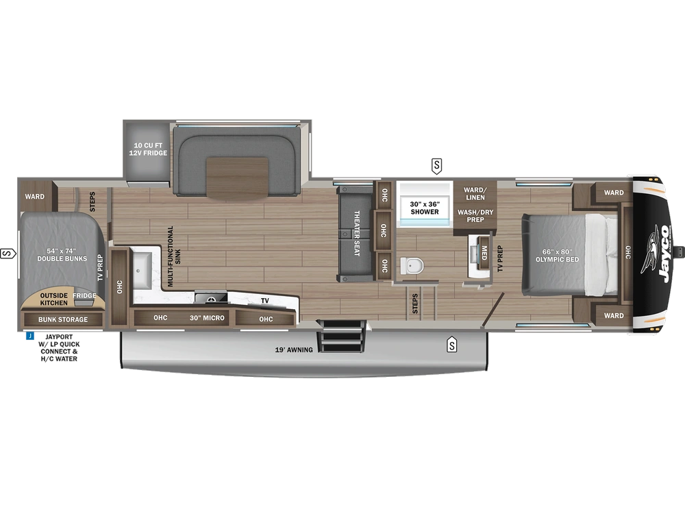 Jayco Eagle HT Fifth Wheels Eagle HT Fifth Wheels 29DDB 2026 alt