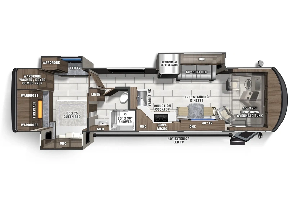 Coachmen Sportscoach SRS Sportscoach SRS 341SA 2026 alt