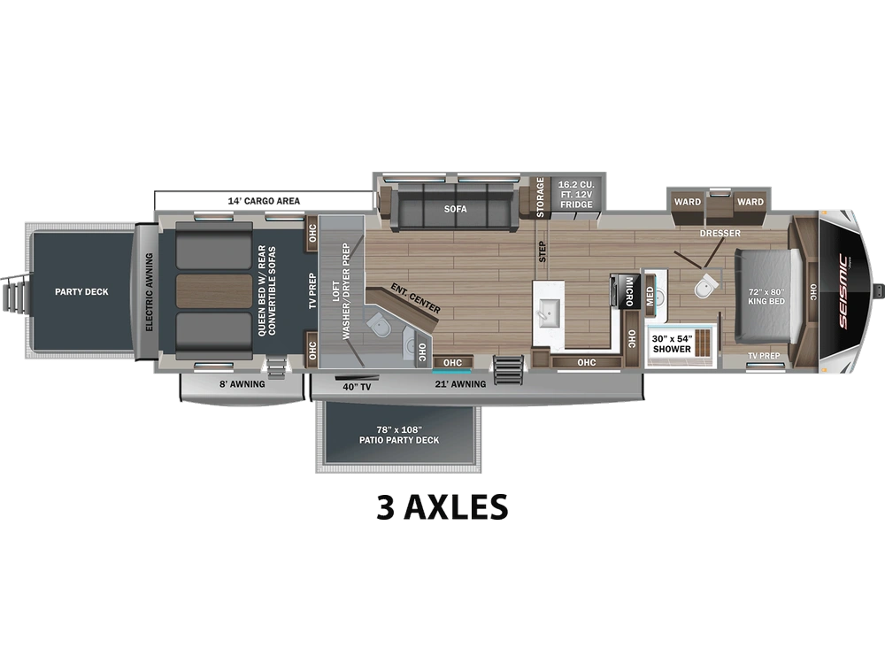 Jayco Seismic Fifth Wheel Seismic Fifth Wheel 413 2026 alt