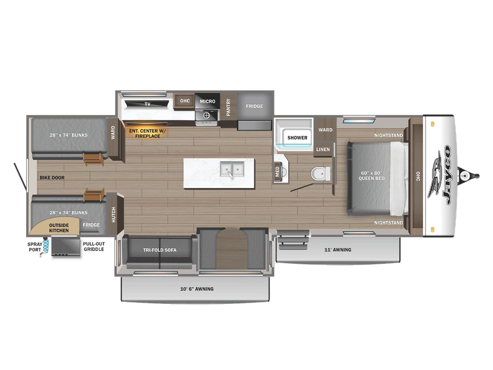 2026 Jayco Jay Feather Jay Feather 32QBH alt