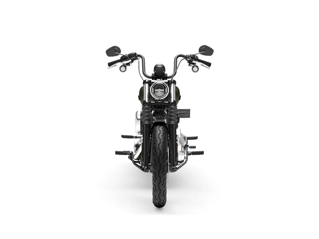 2026 Harley-Davidson Street Bob® Two-Up Olive Steel Metallic (Laced Wheels)