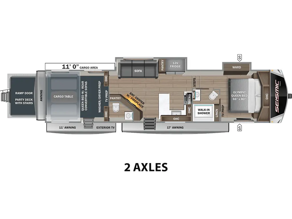Jayco Seismic Fifth Wheel 359 2026