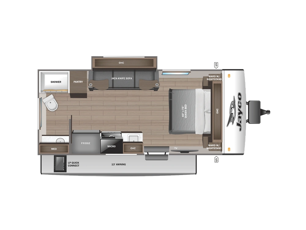 2026 Jayco Jay Feather Air Jay Feather Air 18FBS alt