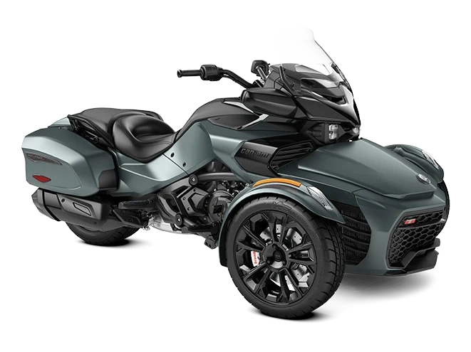 2026 Can-Am Spyder F3 Spyder F3-T Mineral Blue Rotax 1330 ACE alt