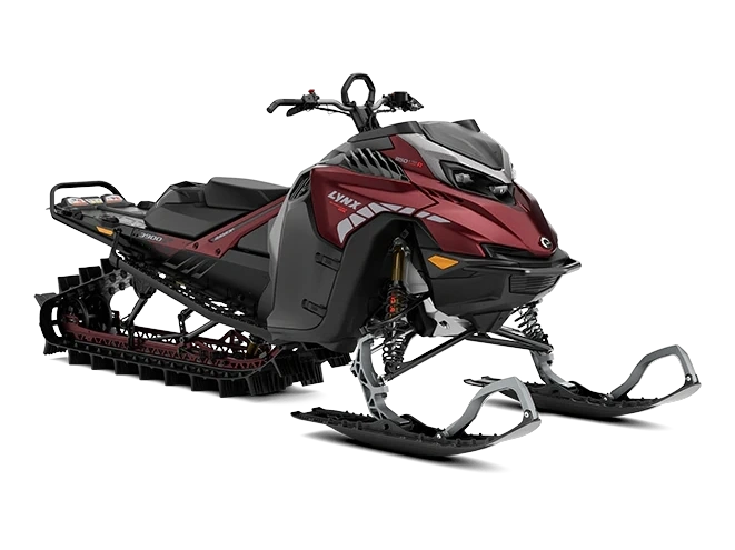 Lynx Shredder Shredder DS Hot Chili Metallic / Black 850 E-TEC Turbo R 2026 alt