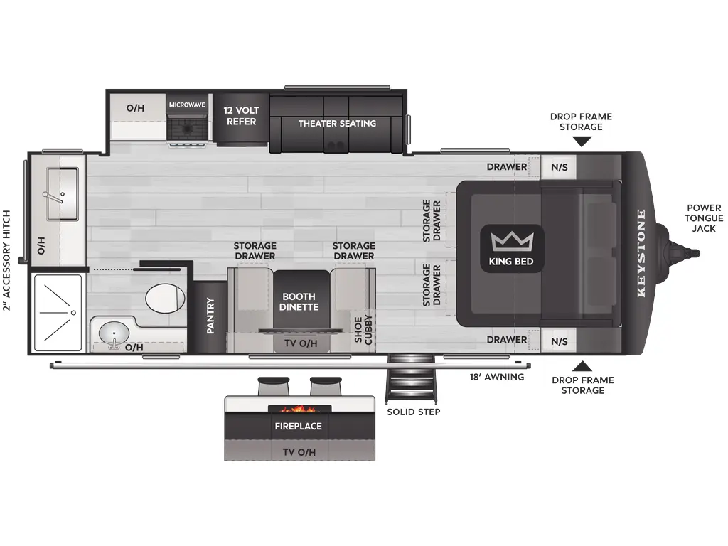 2026 Keystone RV Cougar Half-Ton 22MLS