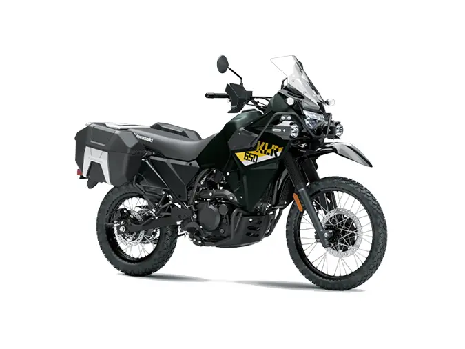 2026 Kawasaki KLR650 ADVENTURE Metallic Matte Dark Green