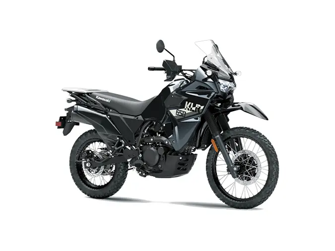 Kawasaki KLR650 Noir Étincelle Métallisé 2026