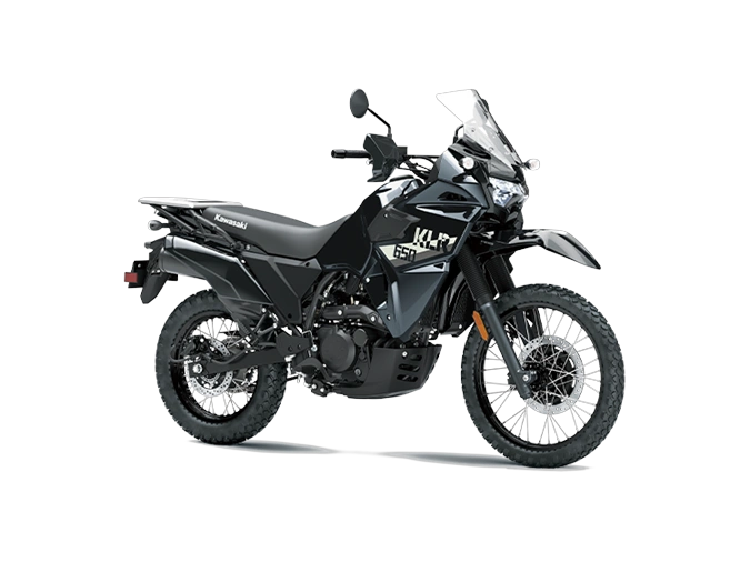 2026 Kawasaki KLR650 KLR650 Metallic Spark Black alt