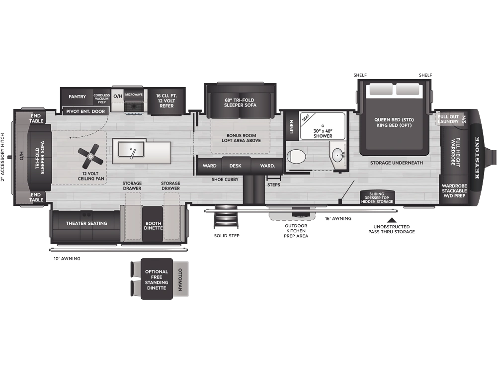 Keystone RV Cougar Cougar 360MBI 2026 alt