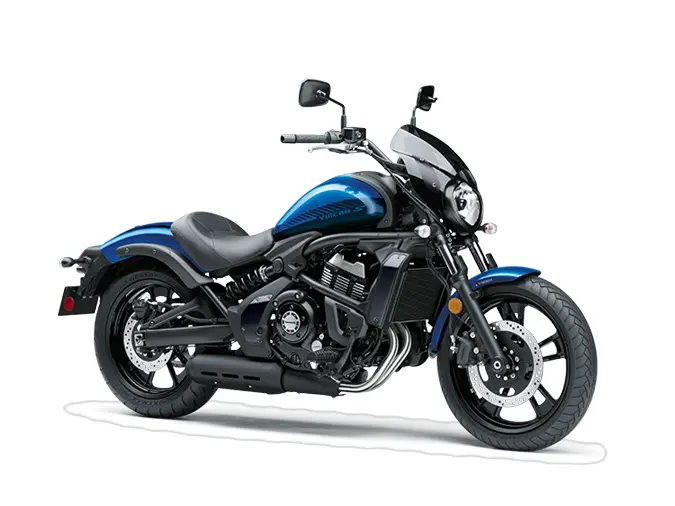 2026 Kawasaki VULCAN S CAFE Candy Plasma Blue / Metallic Ocean Blue