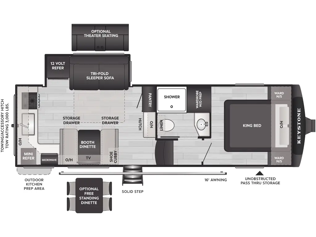 2026 Keystone RV Cougar Half-Ton 23MLE