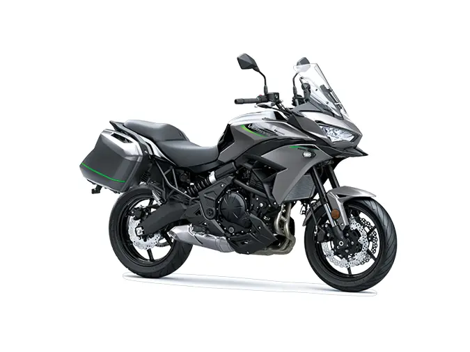 2026 Kawasaki VERSYS 650 LT Metallic Graphite Gray / Metallic Spark Black