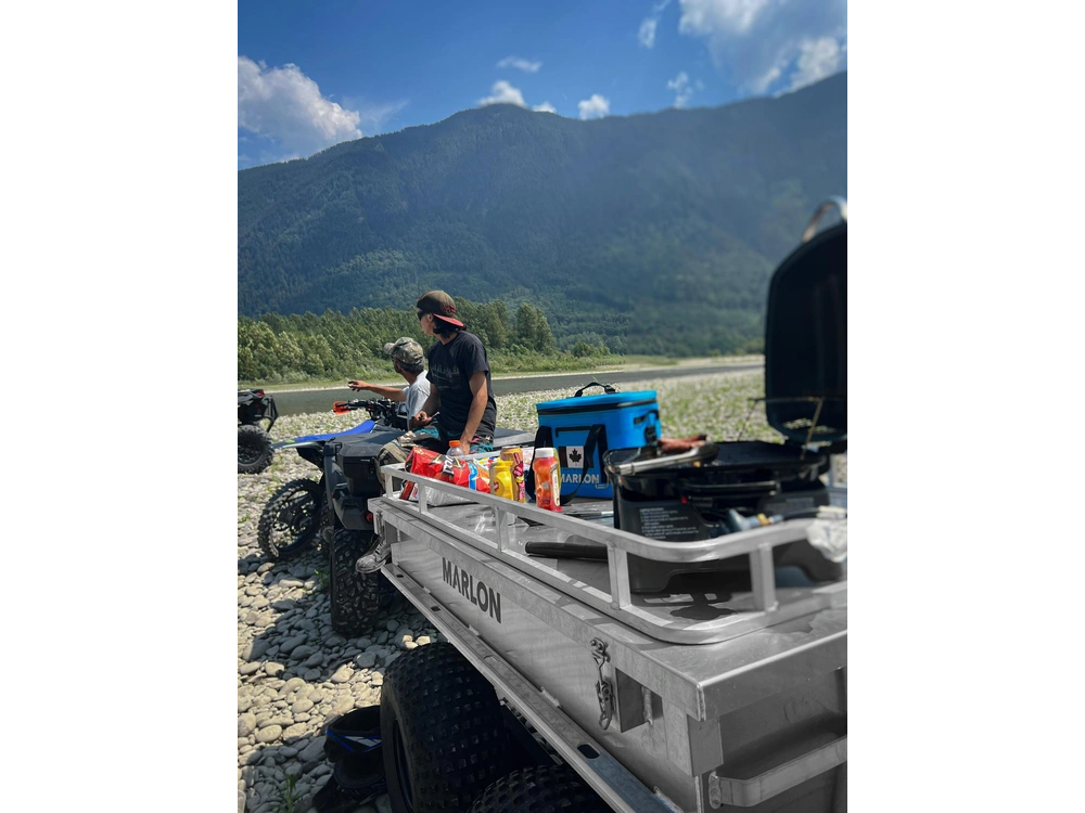 2026 Marlon ATV 1605 Pull behind trailer with lid ATV 1605 Pull behind trailer with lid alt