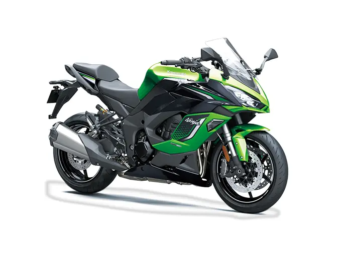 Kawasaki NINJA 1100SX SE Vert émeraude flamboyant / Noir diablo métallisé 2026