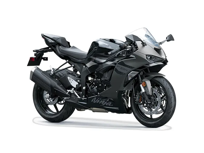 Kawasaki NINJA ZX-6R Gris Graphène Mat Métallisé / Noir Étincelle Métallisé / Gris Orageux Perle 2026