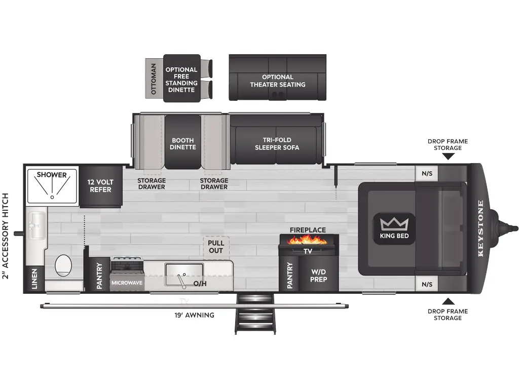 2026 Keystone RV Cougar Half-Ton 26LBW