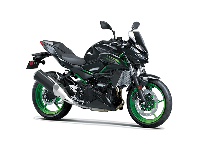 2026 Kawasaki Z500 Z500 SE Ebony / Metallic Carbon Gray alt