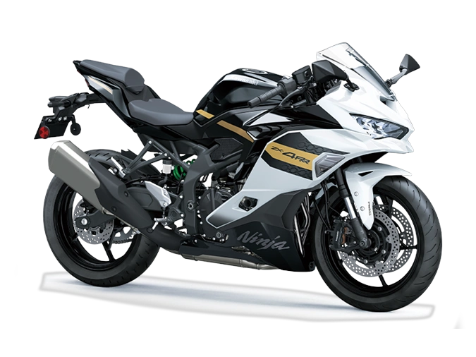 2026 Kawasaki NINJA ZX-4RR NINJA ZX-4RR Pearl Robotic White / Metallic Spark Black alt