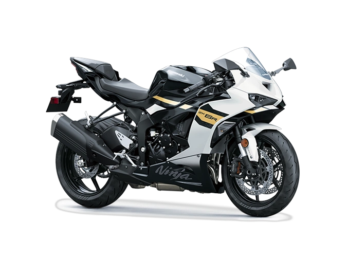 2026 Kawasaki NINJA ZX-6R NINJA ZX-6R Pearl Robotic White / Metallic Spark Black alt