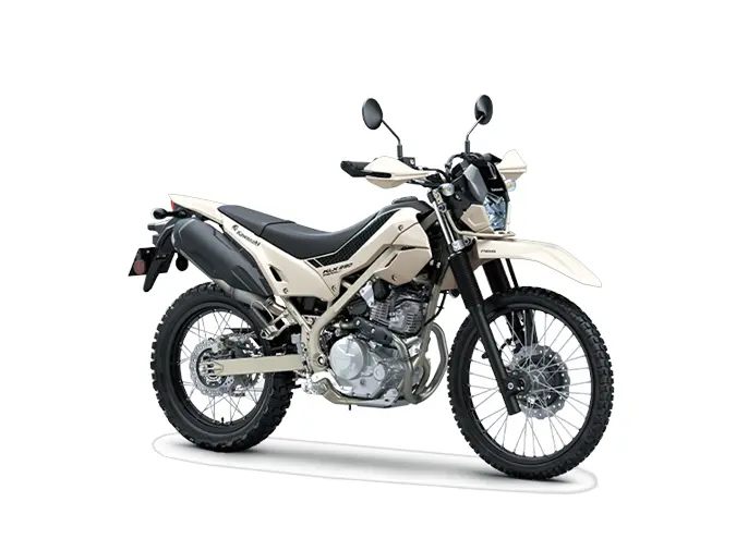 Kawasaki KLX230 SHERPA S Beige Blanchâtre 2026