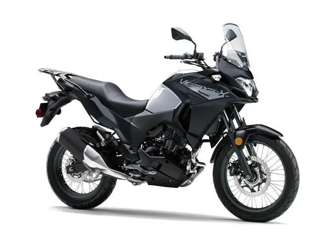 2026 Kawasaki VERSYS-X 300 Metallic Phantom Silver / Metallic Spark Black