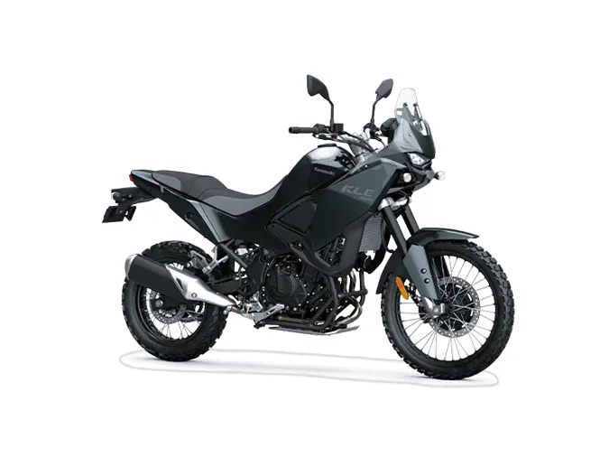 Kawasaki KLE500 Gris carbone métallisé / Ébène 2026
