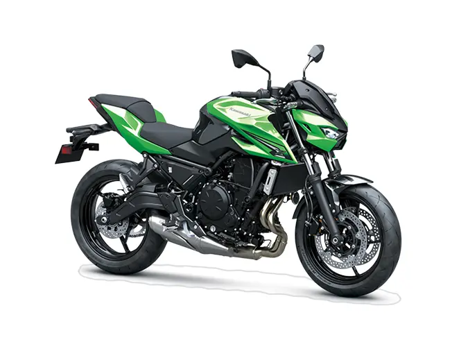 Kawasaki Z650 S Vert Lime Bonbon / Gris Carbone Métallisé 2026