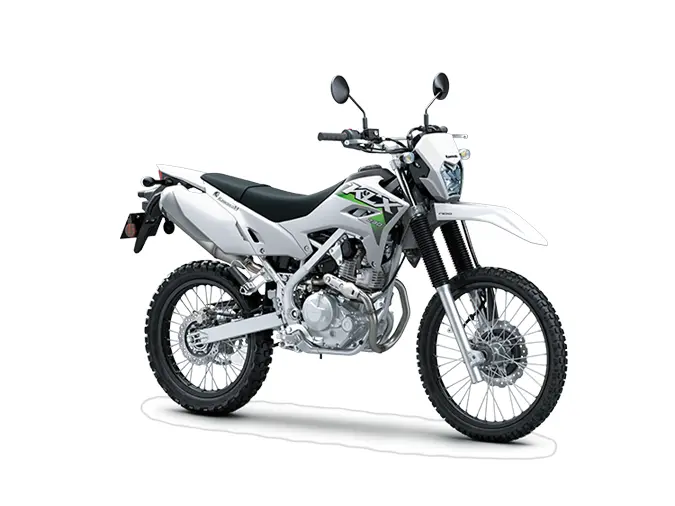 Kawasaki KLX230 Blanc brillant 2026