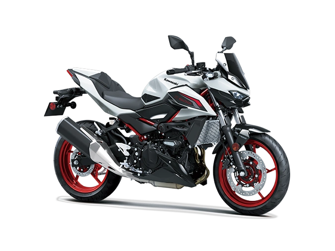 2026 Kawasaki Z500 Z500 SE Pearl Blizzard White / Ebony alt