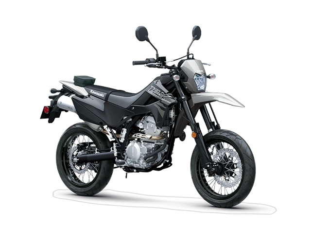 Kawasaki KLX300SM KLX300SM Gris Combat / Ébène 2026 alt