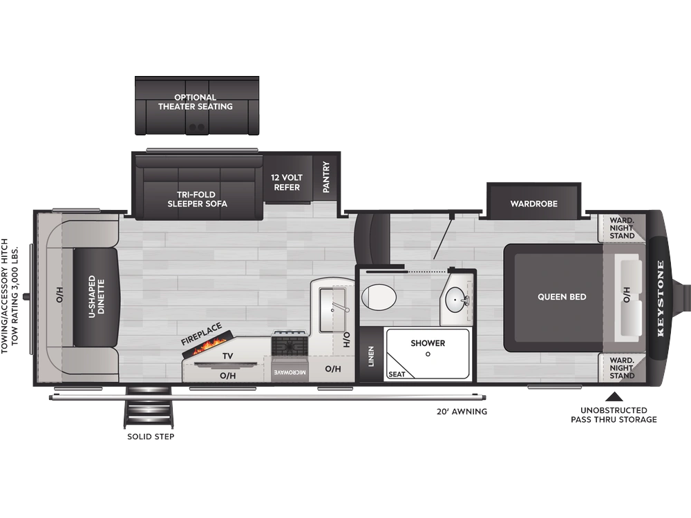 Keystone RV Cougar Half-Ton Cougar Half-Ton 24RDS 2026 alt