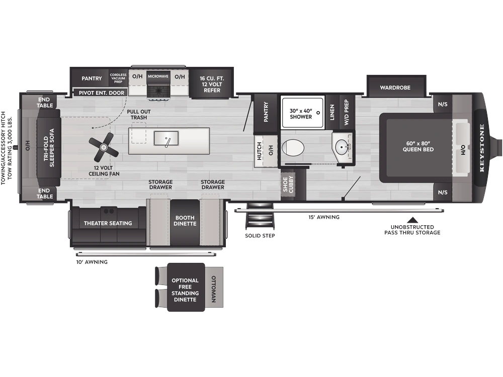 Keystone RV Cougar Cougar 290RLS 2026 alt