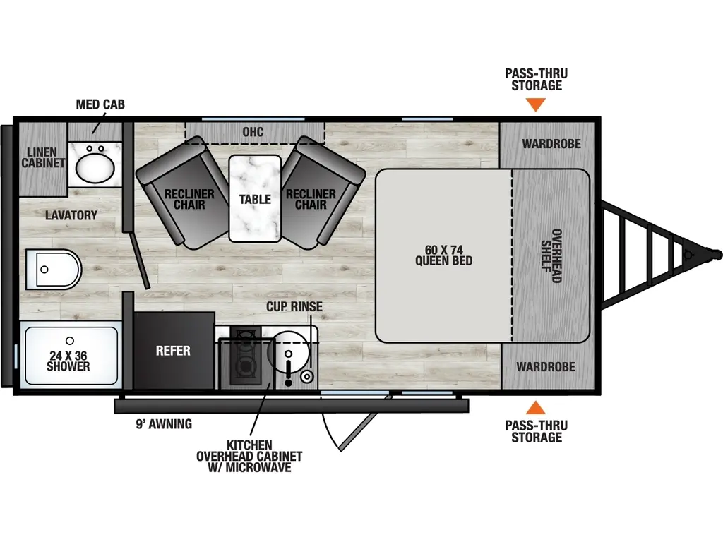 2026 Coachmen Clipper Travel Trailers 18FQ