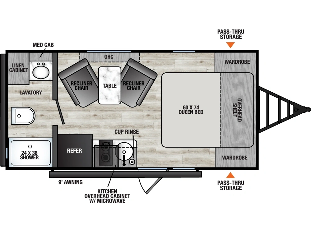 2026 Coachmen Clipper Travel Trailers Clipper Travel Trailers 18FQ alt