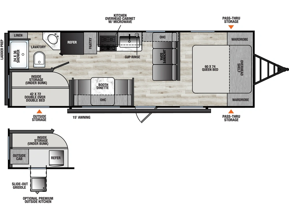 2026 Coachmen Clipper Travel Trailers Clipper Travel Trailers 18FQ alt