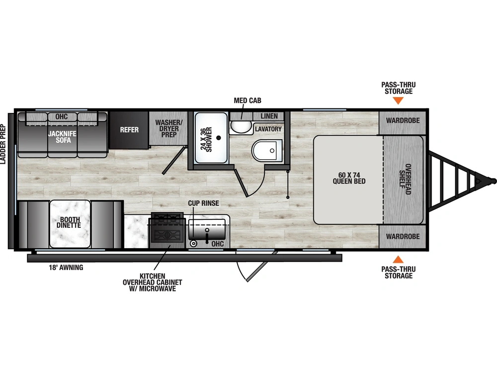 Coachmen Clipper Travel Trailers Clipper Travel Trailers 18FQ 2026 alt