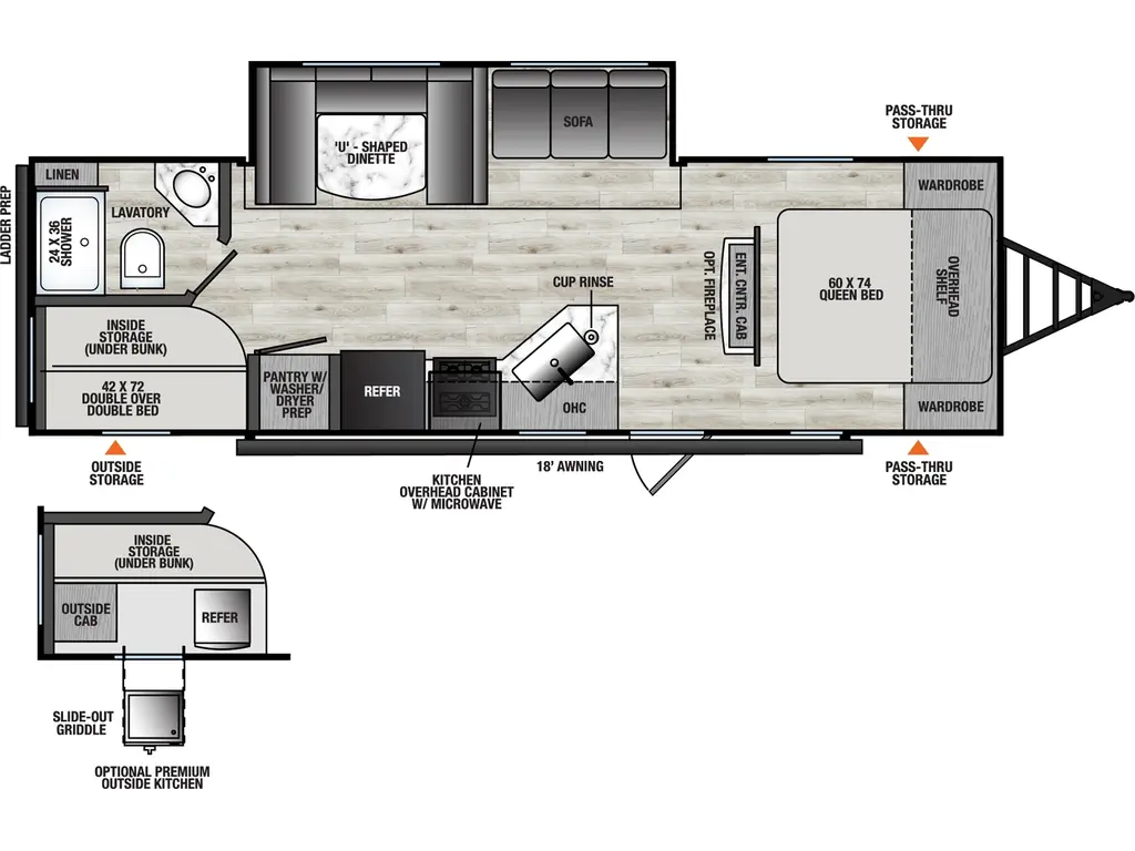 2026 Coachmen Clipper Travel Trailers 18FQ